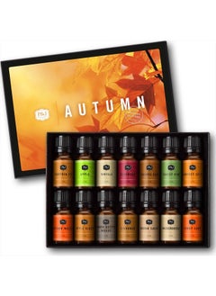 P&J Trading Fragrance Oil Autumn Set of 14 Fragrance Oils for Candle Making, Soap Making, Home Diffuser Oil  - Image 1