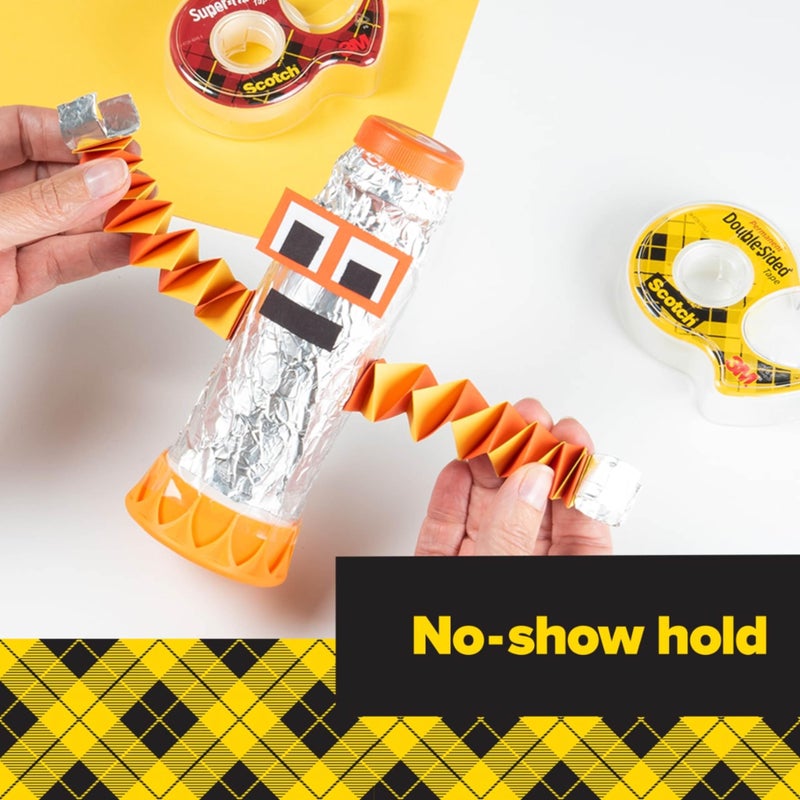 Scotch Double Sided Tape, 3/4 in x 400 in, 1 Dispenser/Pack (667) - Image 5