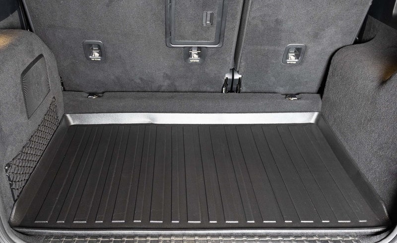 EcoLiner USA Premium Cargo Liner for Mercedes Benz G 500 G 550 G63 2019-2024 - Custom Fit Car Trunk Mat -All-Season Black Cargo Mat - 3D Shaped Laser Measured Trunk Liners for Mercedes Benz G 63 AMG W463 - Image 1