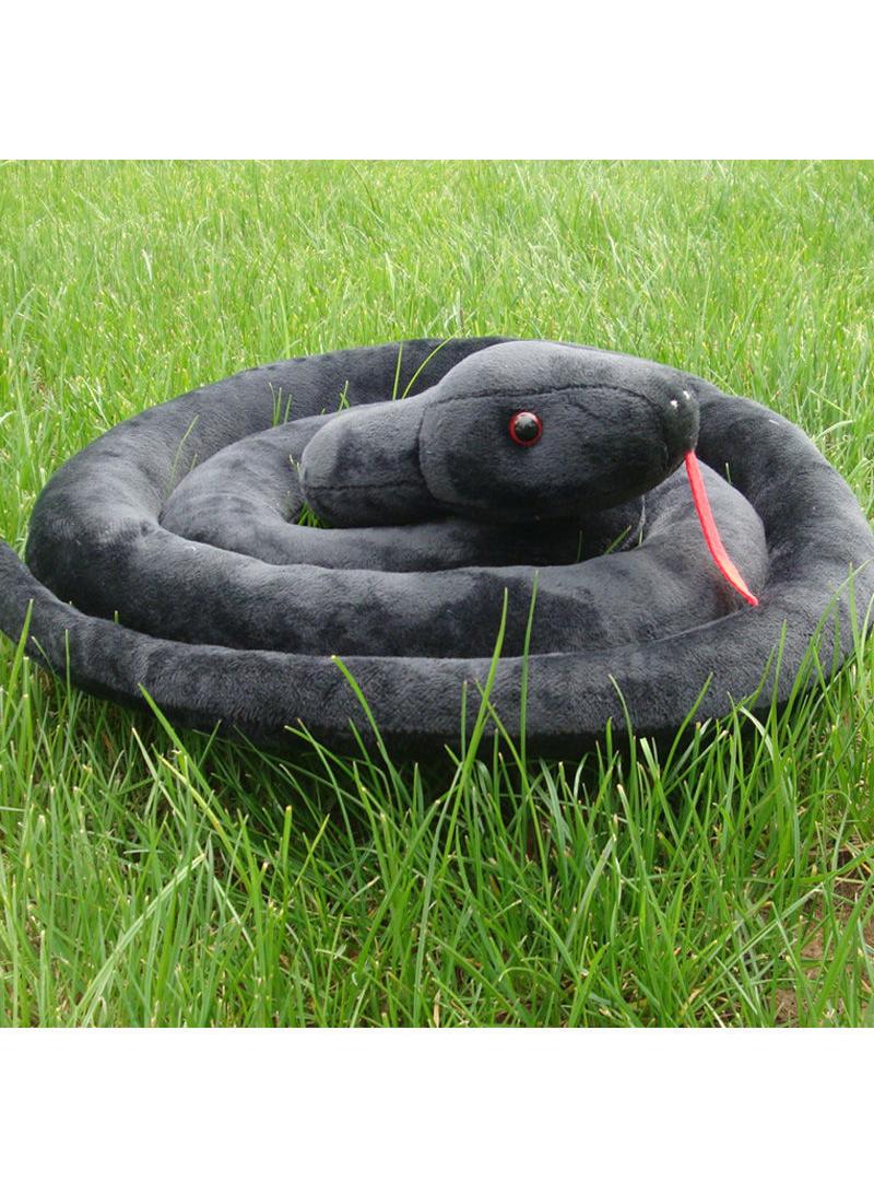 Excefore Realistic Wild Life Action Model Lifelike Snake Plush Toy Figurines Prank Props Stress Relif Toys Educational Toys Birthday Gift For Kids - Image 3