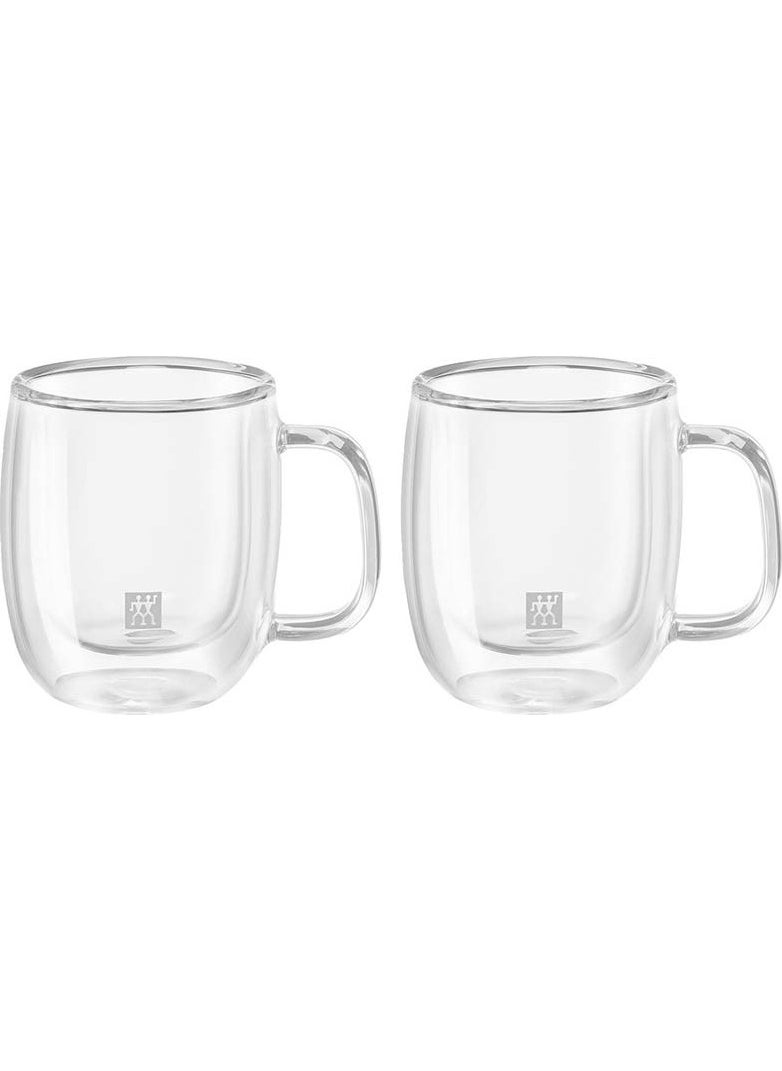 Zwilling كوب إسبريسو زجاج مزدوج مع مقبض سعة 2 لتر  - Image 1