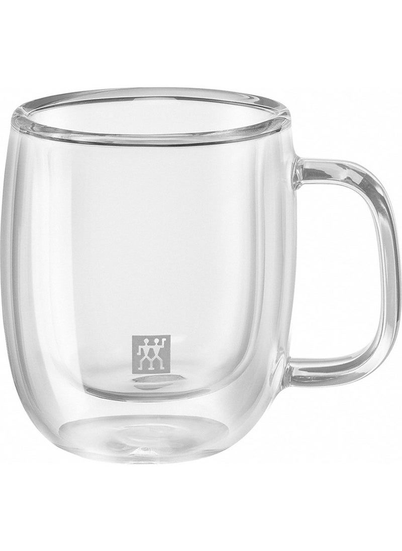 Zwilling كوب إسبريسو زجاج مزدوج مع مقبض سعة 2 لتر  - Image 2