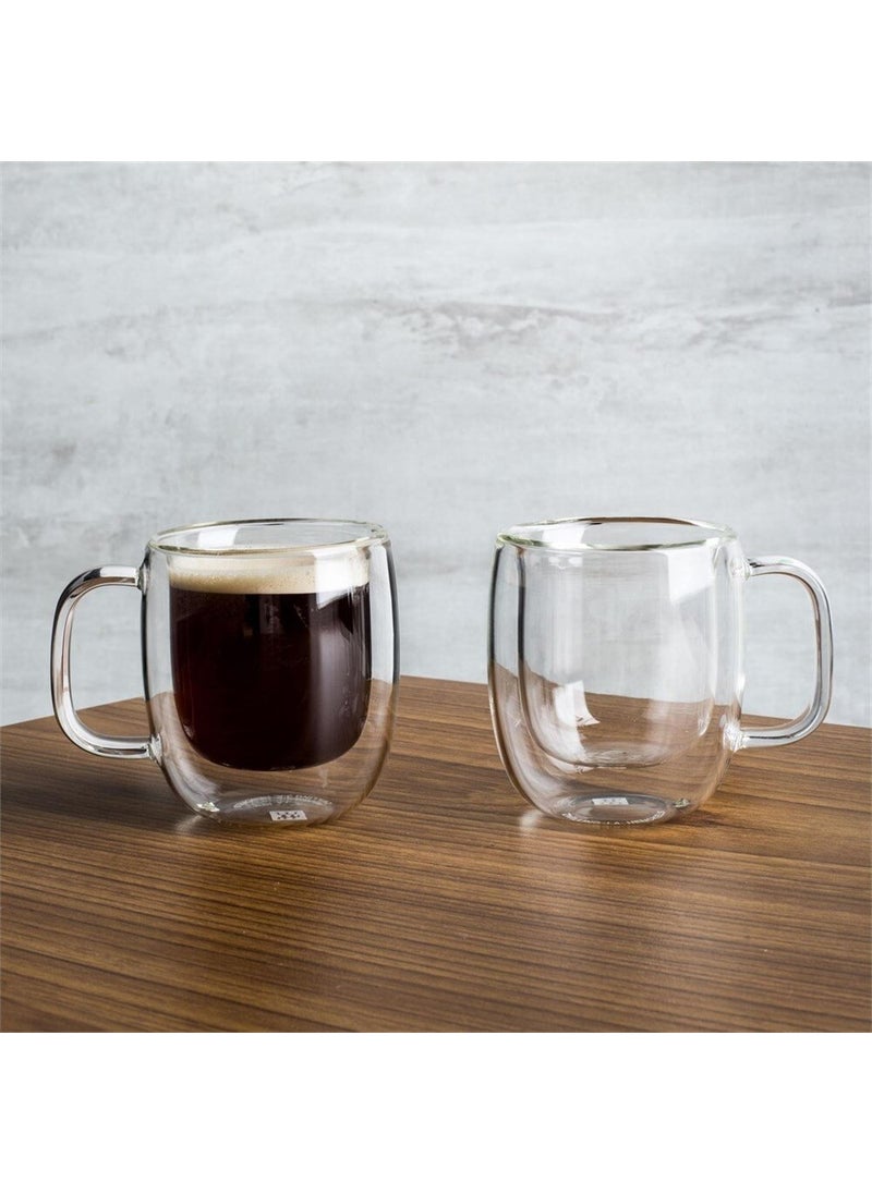 Zwilling كوب إسبريسو زجاج مزدوج مع مقبض سعة 2 لتر  - Image 3