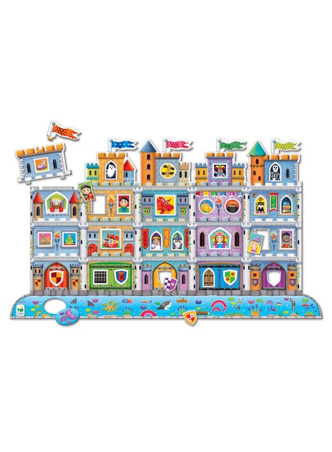 THE LEARNING JOURNEY PUZZLE DOUBLES CREATE-A-SCENE! CASTLE - Image 3