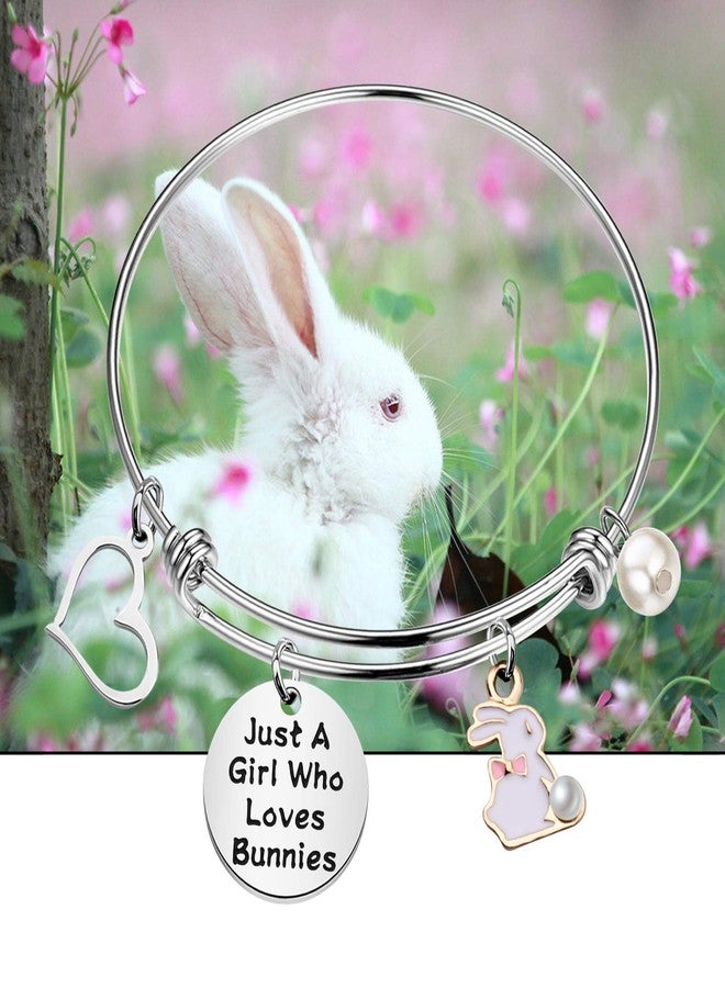 FAADBUK Funny Bunnies Bracelet Animal Lover Gift Just A Who Loves Bunnies Jewelry Bracelet Bunnies Lover Gift Bunnies Jewelry (Bunnies Br-S) - Image 5