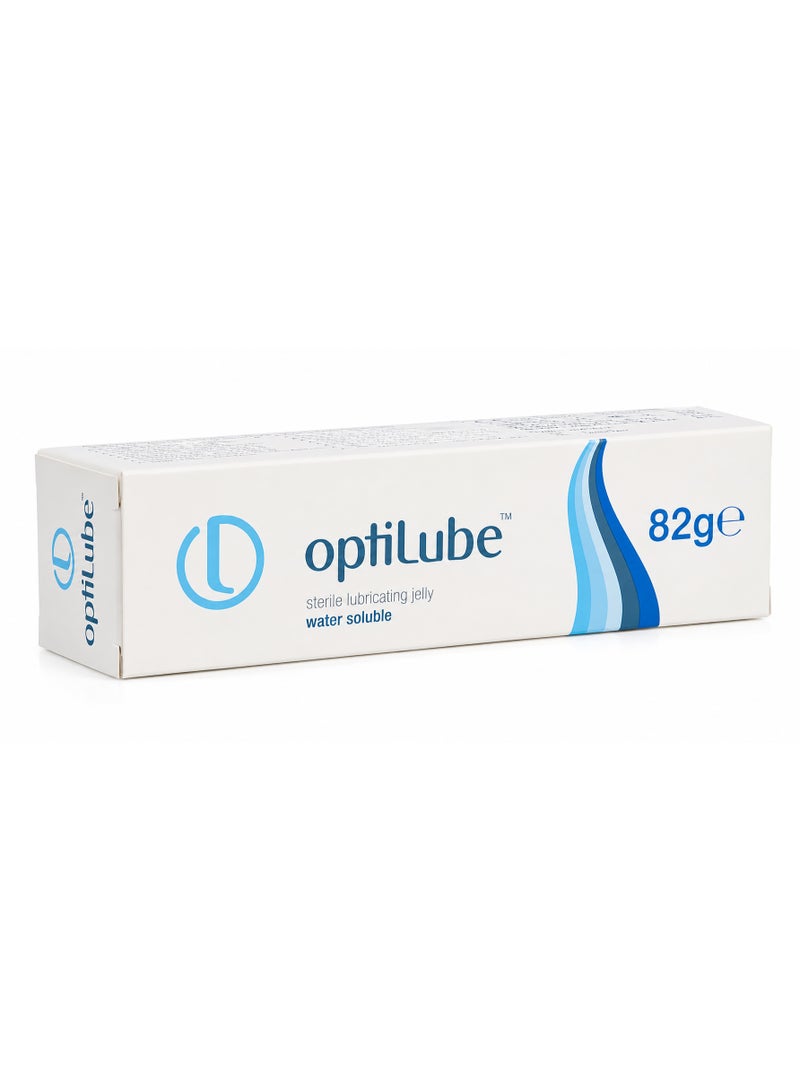 OPTILUBE Sterile Lubricant Jelly 82g Water Soluble Medical Lubricating Gel