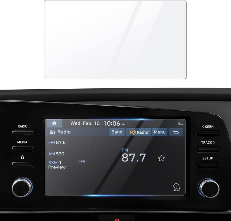 Autorder حماية شاشة زجاجية مقسّاة 8 إنش من أوتورد لهيونداي إيلانتر 2021-2026 - Image 1