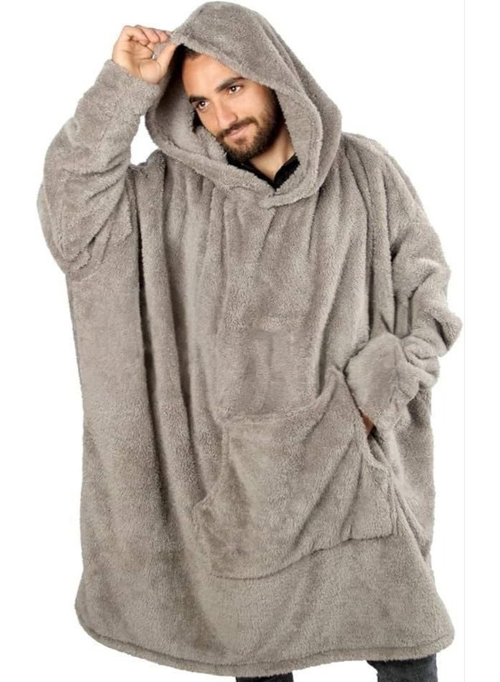 Unisex soft fur coat