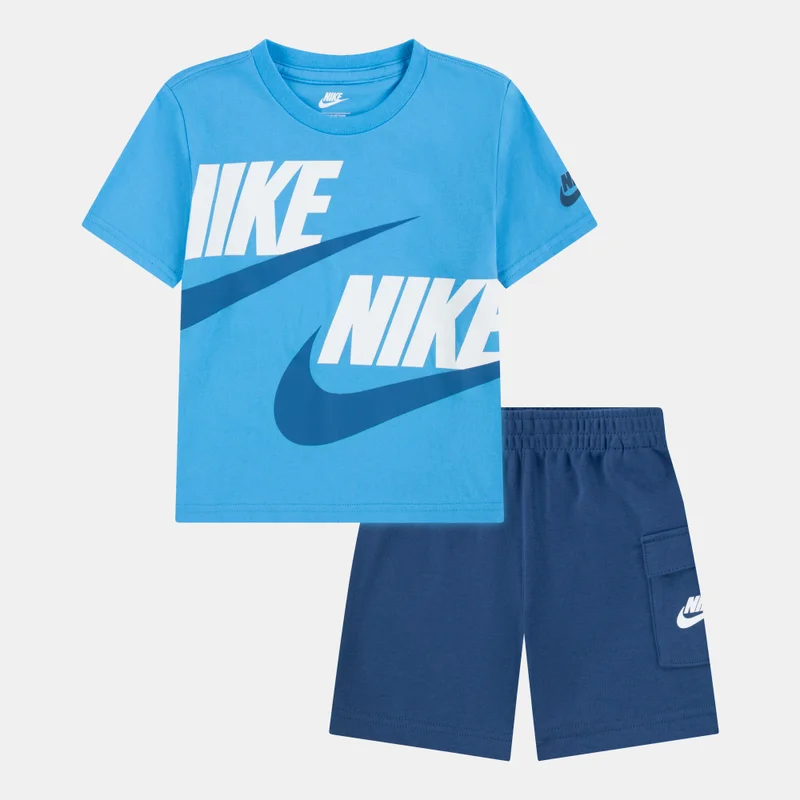 Kids' Sportswear T-Shirt and Cargo Shorts Set (Babies and Younger Kids)
