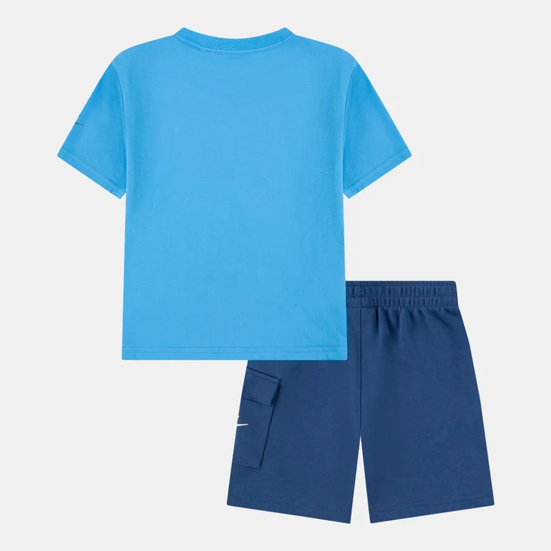 جوردن Kids' Sportswear T-Shirt and Cargo Shorts Set (Babies and Younger Kids)