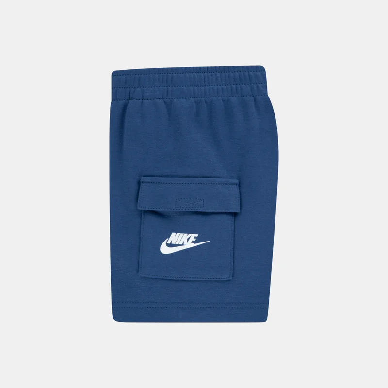 Jordan Blue Kids' Sportswear T-Shirt and Cargo Shorts Set (Babies and Younger Kids)  | Best Price UAE