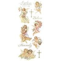 CraftyCrocodile Heavenly Angels Foil Stickers - Image 3