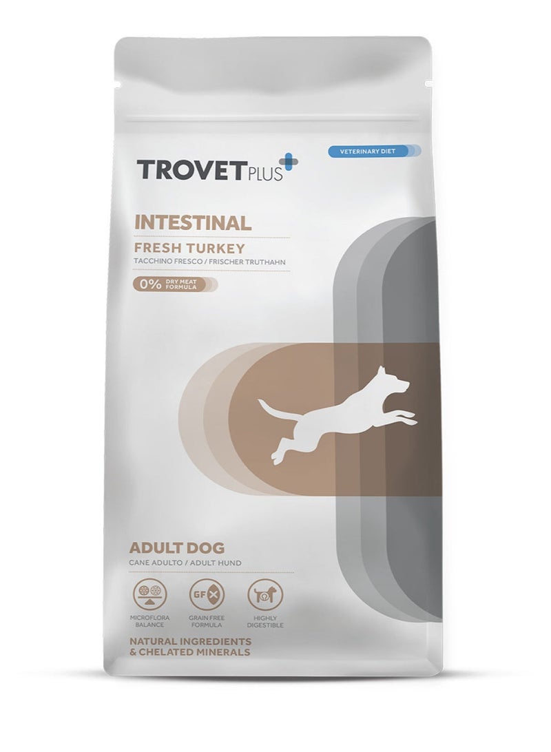 Trovet Trovet Plus Adult Dog Intestinal Turkey Veterinary Diets 3kg - Image 1