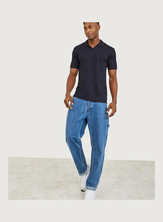 Styli Pack of 2 - Revere Collar Regular Fit Polo