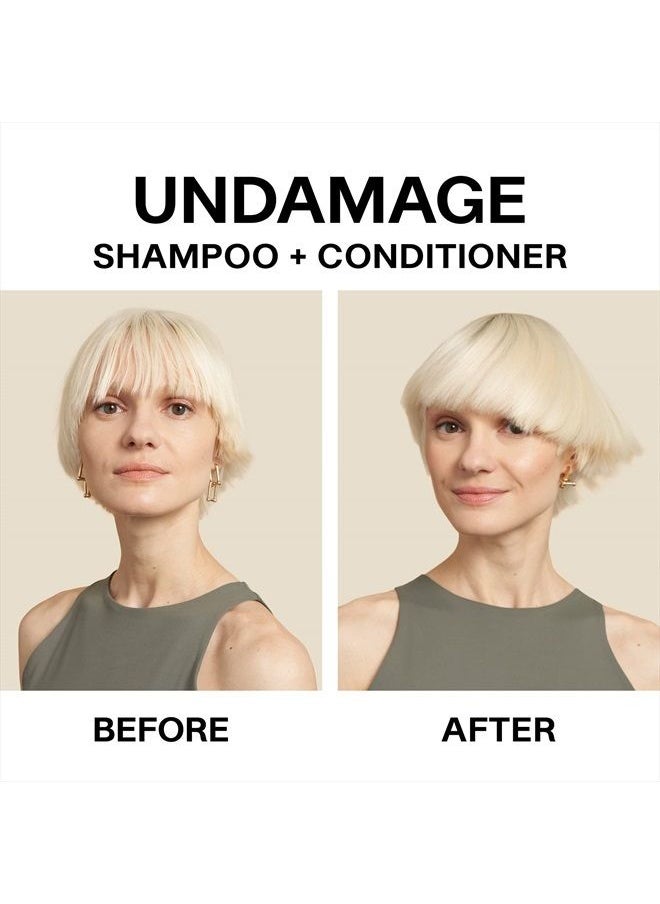 JVN Undamage Strengthening Conditioner, Reparative Conditioner for Dry Hair, Smooths Strands and Repairs Hair, Sulfate Free (10 Fl Oz)  - Image 2