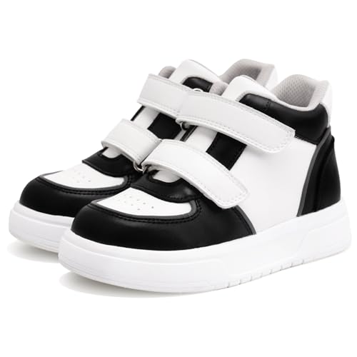 princepard Orthopedic Shoes for Kids and ToddlersFashion Thick Sole Sneakers with Ankle and Arch Support Black 13 Little Kid - Image 1