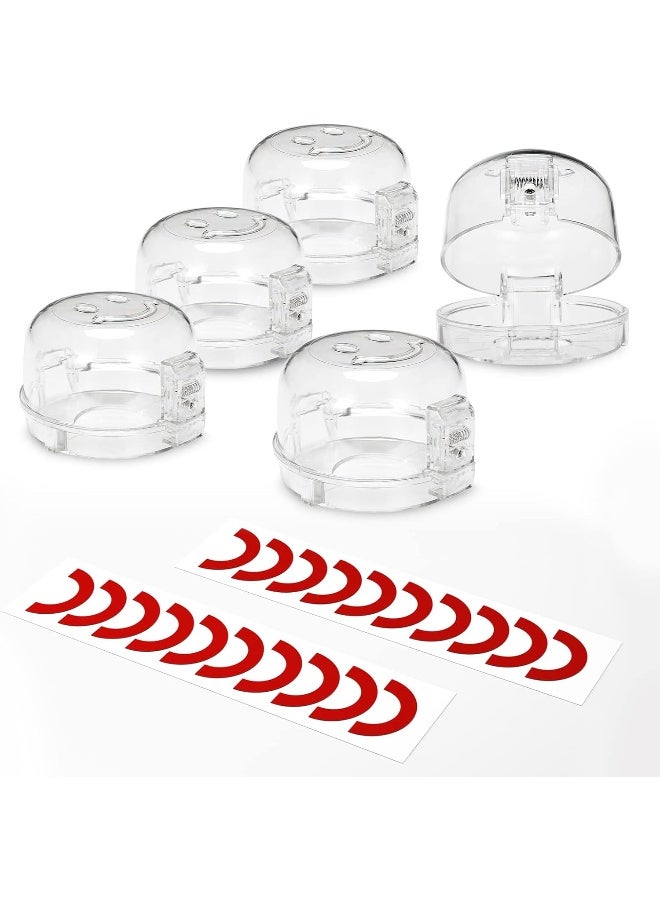 Babepai Child Safety Stove Knob Covers - 5 Pack - Image 1