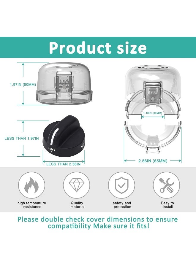 Babepai Child Safety Stove Knob Covers - 5 Pack - Image 2