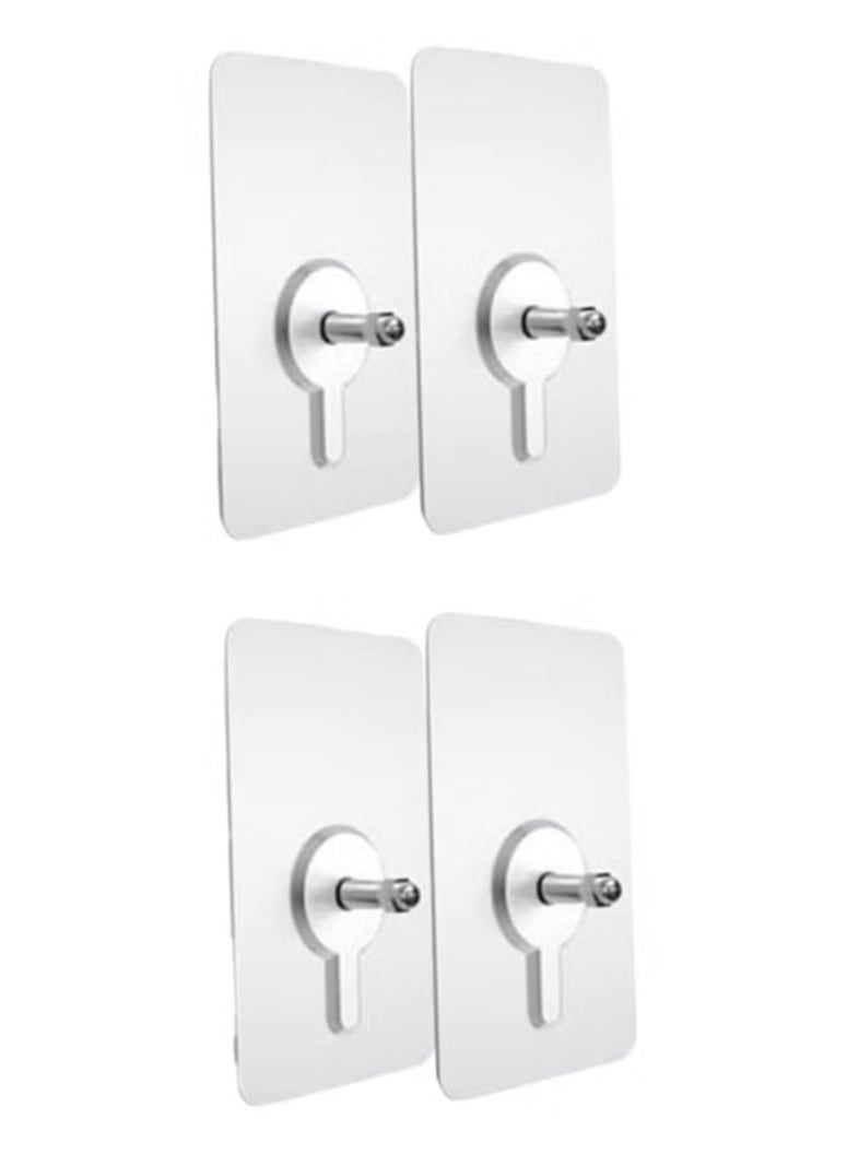 6 piece Self Adhesive Wall Hooks Screw Alternatives - Image 2