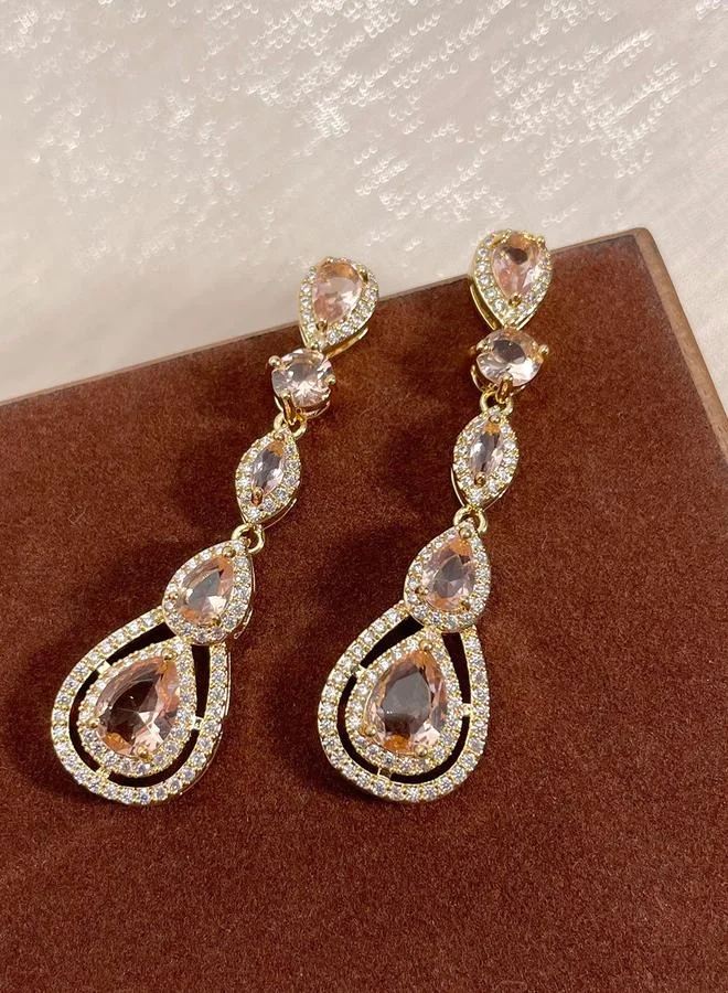 Take Two  Embellished Dangle Earrings for Women | Best Price UAE