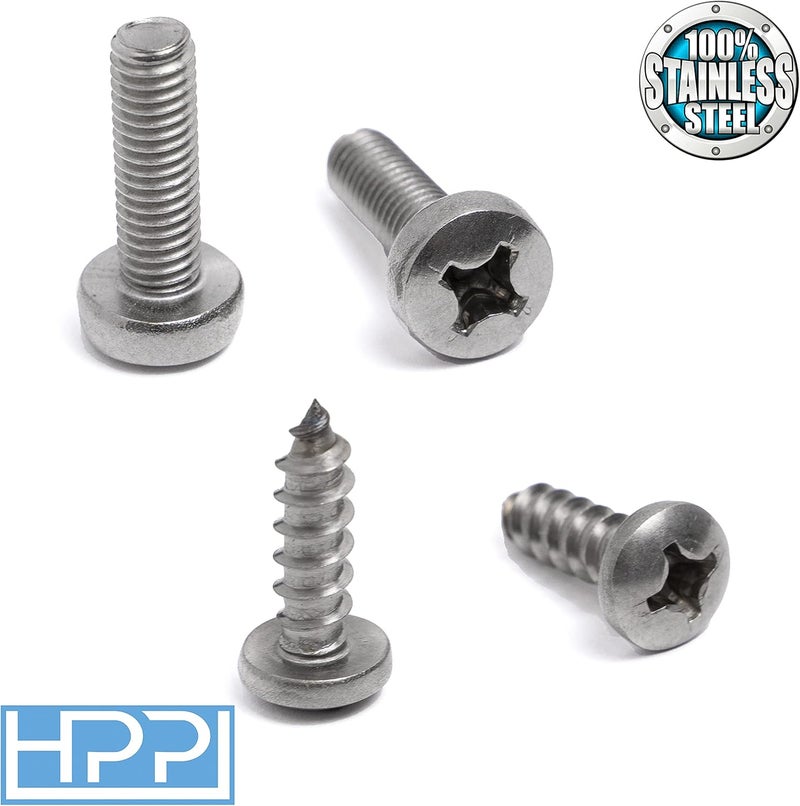 HpP Stainless Steel License Plate Screws Compatible with All Infiniti Models - Image 3