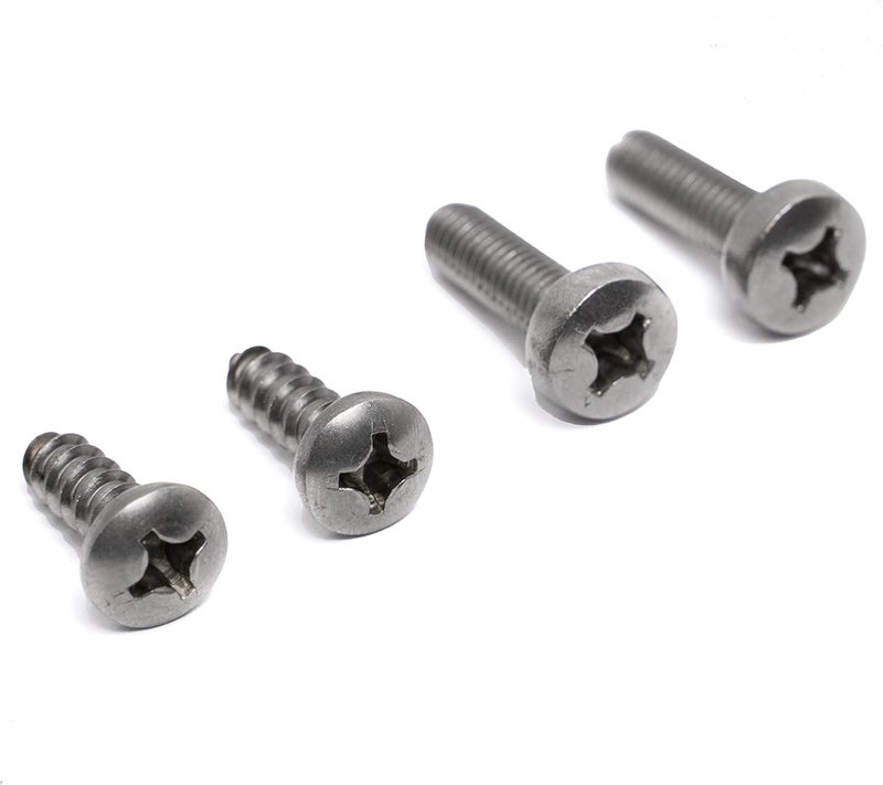 HpP Stainless Steel License Plate Screws Compatible with All Infiniti Models - Image 1