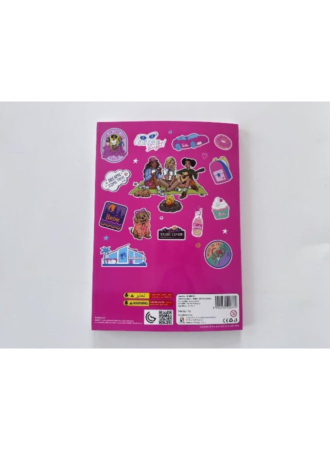 Barbie كتاب ملصقات باربي 1000+ - Image 2