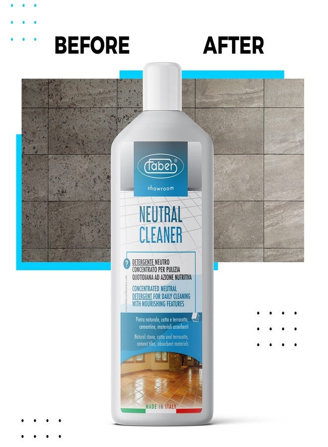FABER Best Stone Cleaner pH Neutral Cleaner for Natural Stone Floor and Grout- Concentrated Liquid for Commercial and Household Care - Mopping Solution for Daily Cleaning and Maintenance - Image 3