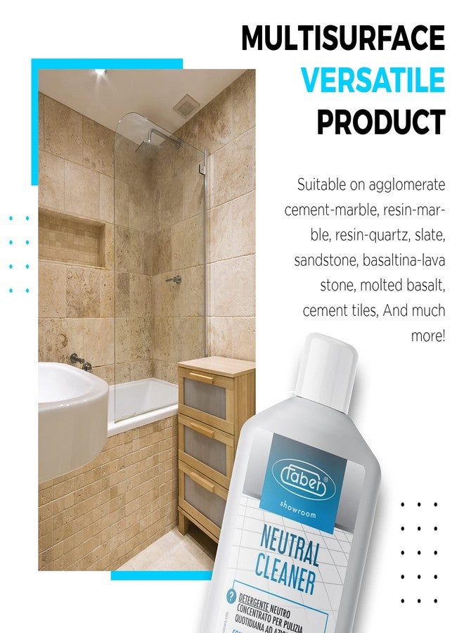 FABER Best Stone Cleaner pH Neutral Cleaner for Natural Stone Floor and Grout- Concentrated Liquid for Commercial and Household Care - Mopping Solution for Daily Cleaning and Maintenance - Image 4
