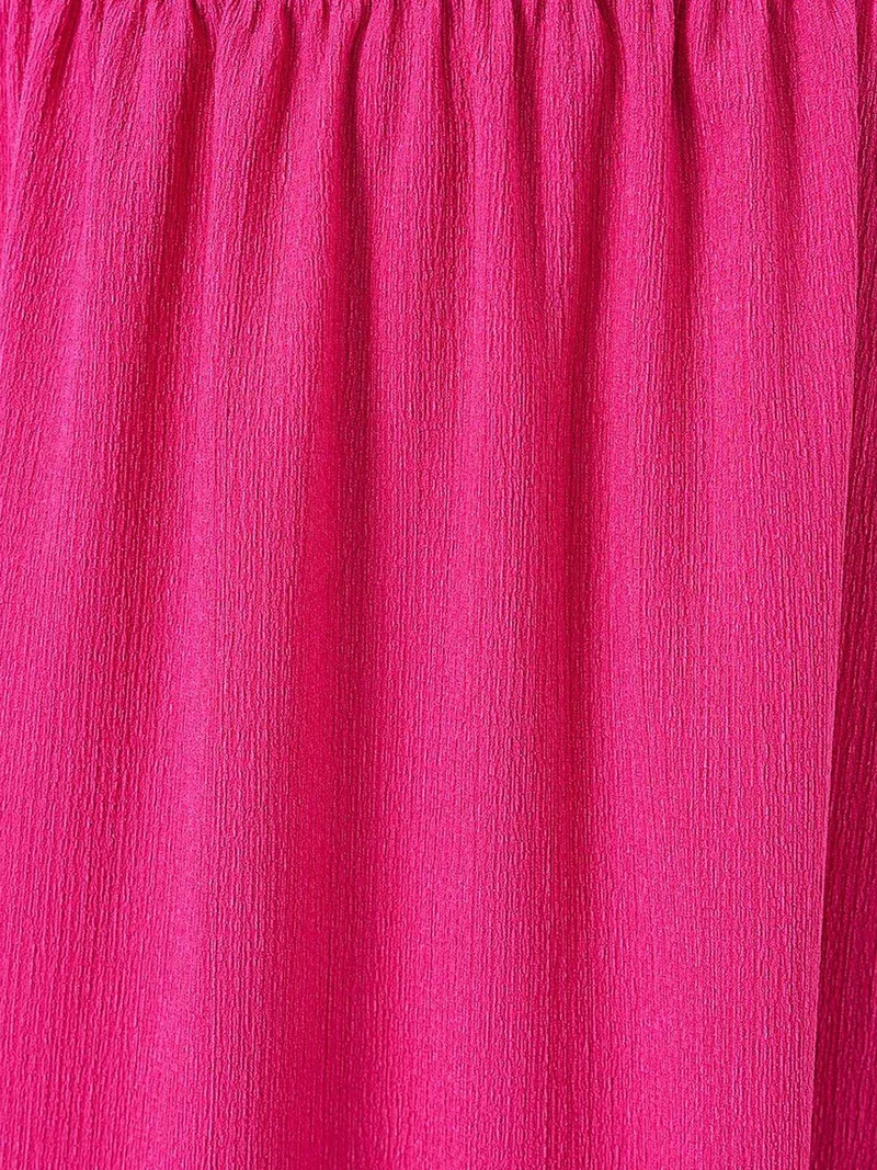 Big Dart  BDART Textured Maxi Knit Skirt with Elastic Waist for Women | Best Price UAE