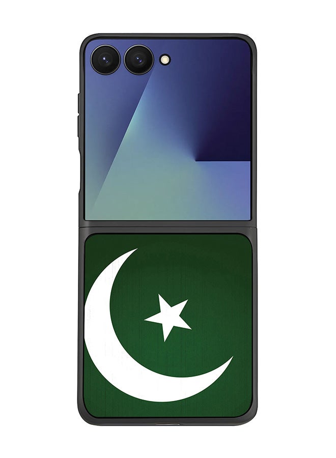 For Samsung Galaxy Z Flip7 Case,Slim fit Camera Protection, Shockproof Thin Phone cover  - Flag Of Pakistan