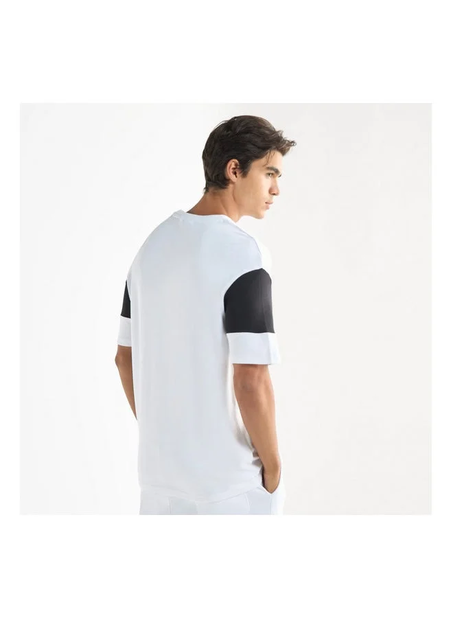 Splash FAV Print T-Shirt With Short Sleeves