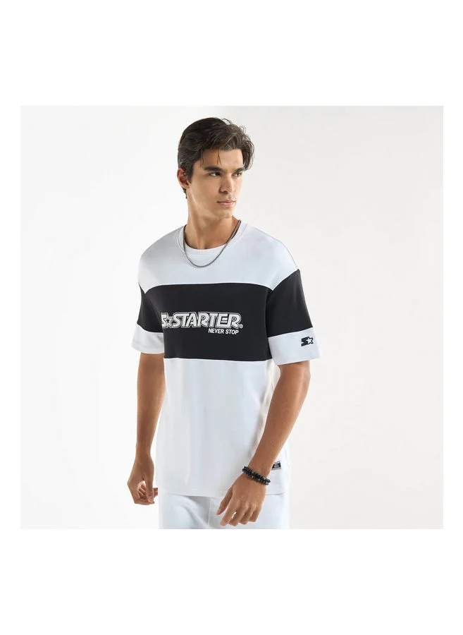 Splash FAV Print T-Shirt With Short Sleeves