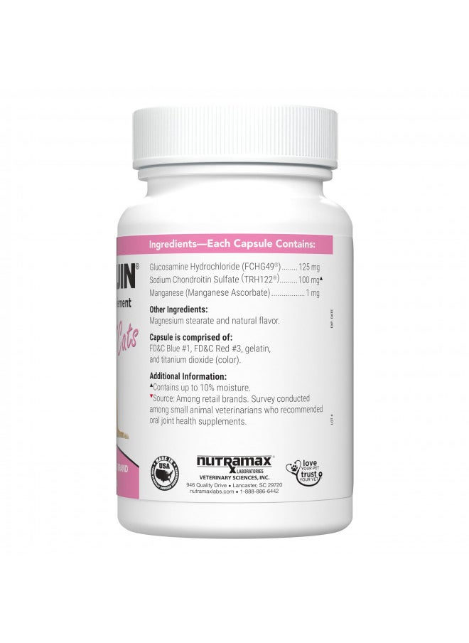 Nutramax Laboratories Nutramax Cosequin Joint Health Supplement for Cats - With Glucosamine and Chondroitin, 80 Capsules  - Image 3