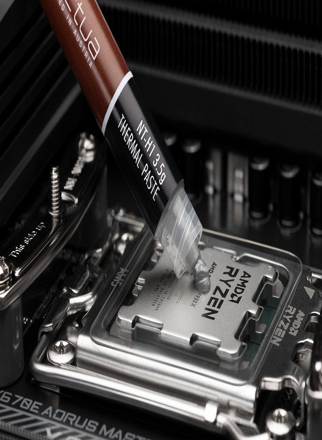 Noctua NT-H1 3.5g AM5 Edition, Pro-Grade Thermal Compound with Thermal Paste Guard for AMD AM5 CPUs (3.5g) - Image 2