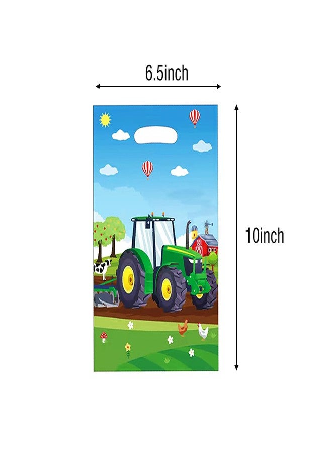 ALLPICK 30pcs Farm Tractor Tote Bag Packs Goodie Bags for Kids Birthday Baby Shower Tractor Theme Party - Image 3