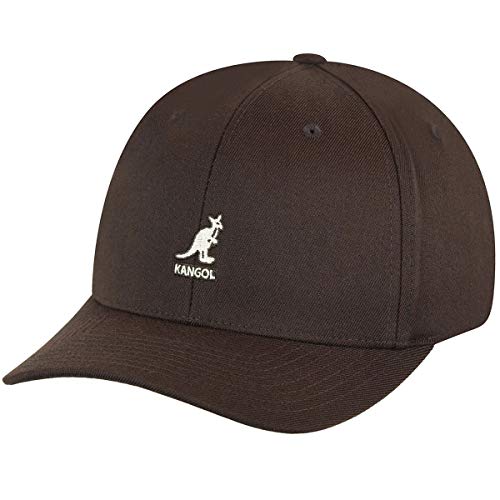 KANGOL قبعة بيسبول كينغول من الصوف للرجال والنساء، XX-Large، بني - Image 1