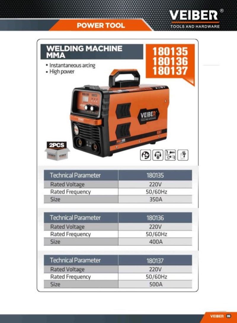 Veiber 400A MMA Electronic Welding Machine - Veiber - Image 2