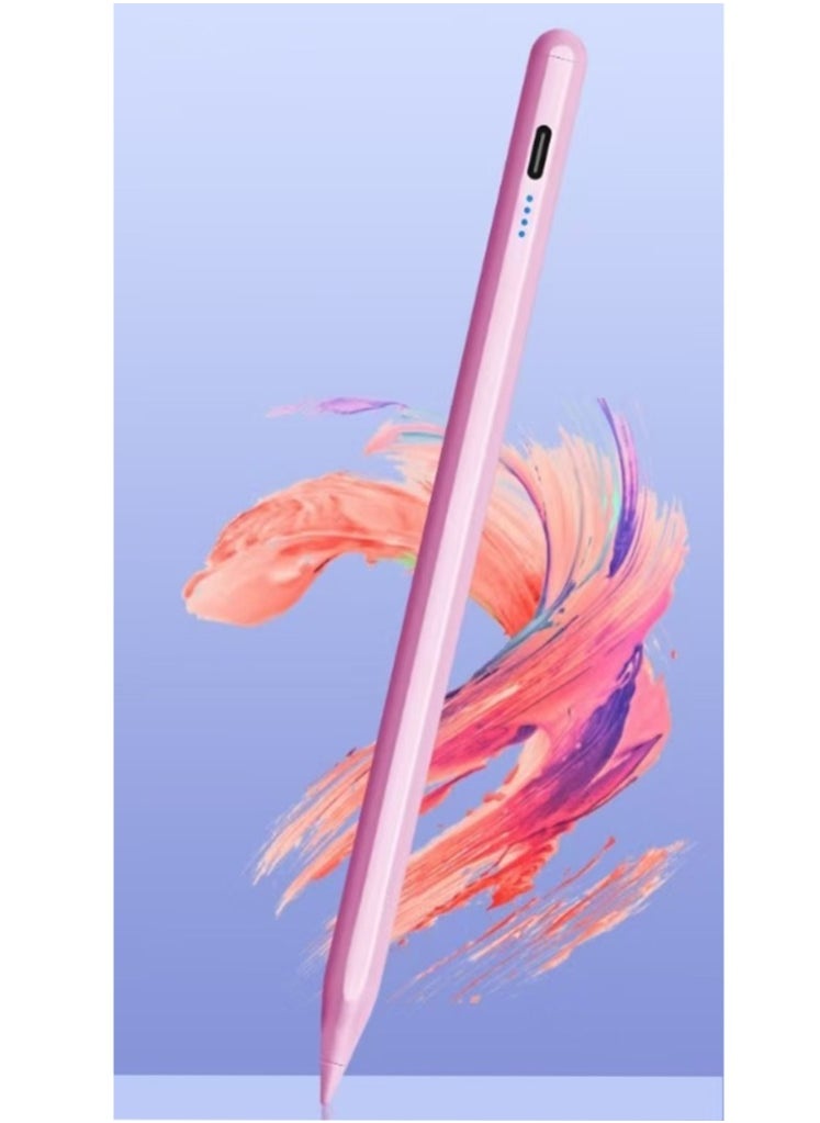 Captaintech Pink Stylus Pen for iPad (2018-2024) – Compatible with iPad 9th/10th Gen, Pro 11/12.9”, Air, & Mini | Apple Pencil 2nd Gen Alternative  - Image 1