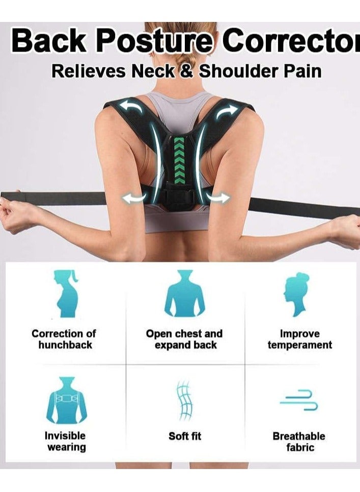 BONITO Posture Corrector Brace，Posture Corrector For Men And Women - Adjustable Upper Back Brace For Clavicle Support | Neck, Back, Shoulder Pain Relief （XL） - Image 2
