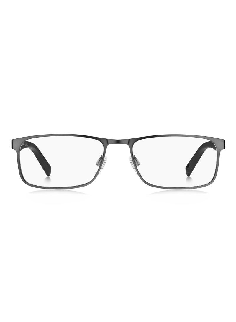 TOMMY HILFIGER Men's Rectangular Shape Stainless Steel Sunglasses TH 2082  35 - Lens Size: 34.5 Mm - Mtdk Ruth - Image 3