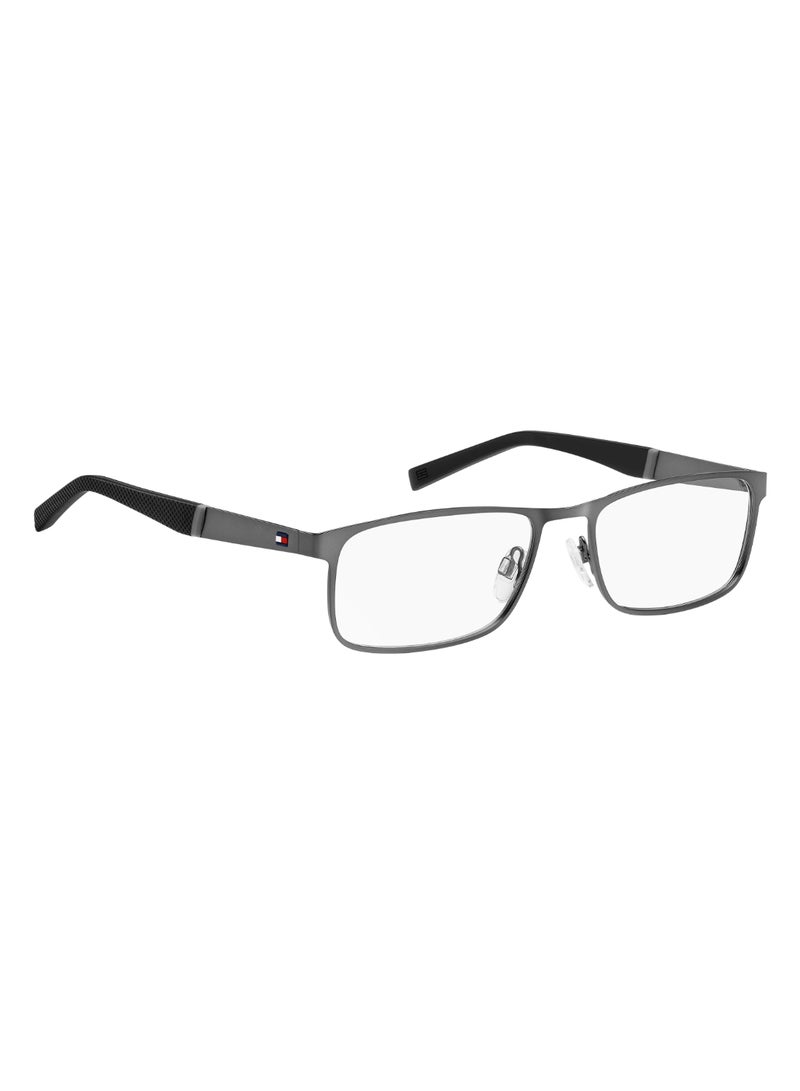 TOMMY HILFIGER Men's Rectangular Shape Stainless Steel Sunglasses TH 2082  35 - Lens Size: 34.5 Mm - Mtdk Ruth - Image 2