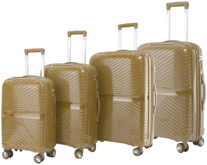 Solo PP Trolley Luggage Set - Expandable Travel Suitcase with 4 Wheels and Anti-Theft Design - Image 1