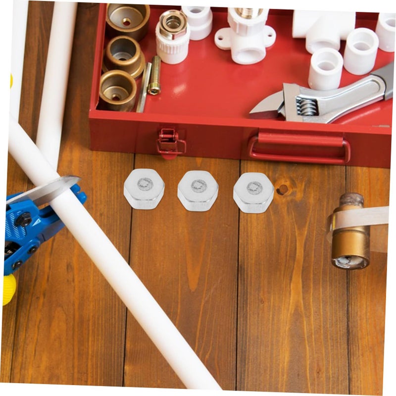 6Pcs Stainless Steel Hose End Plugs Inner Thread Caps for Garden Sink Radiator Water Pipe - Image 5