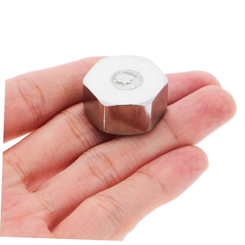 6Pcs Stainless Steel Hose End Plugs Inner Thread Caps for Garden Sink Radiator Water Pipe - Image 4