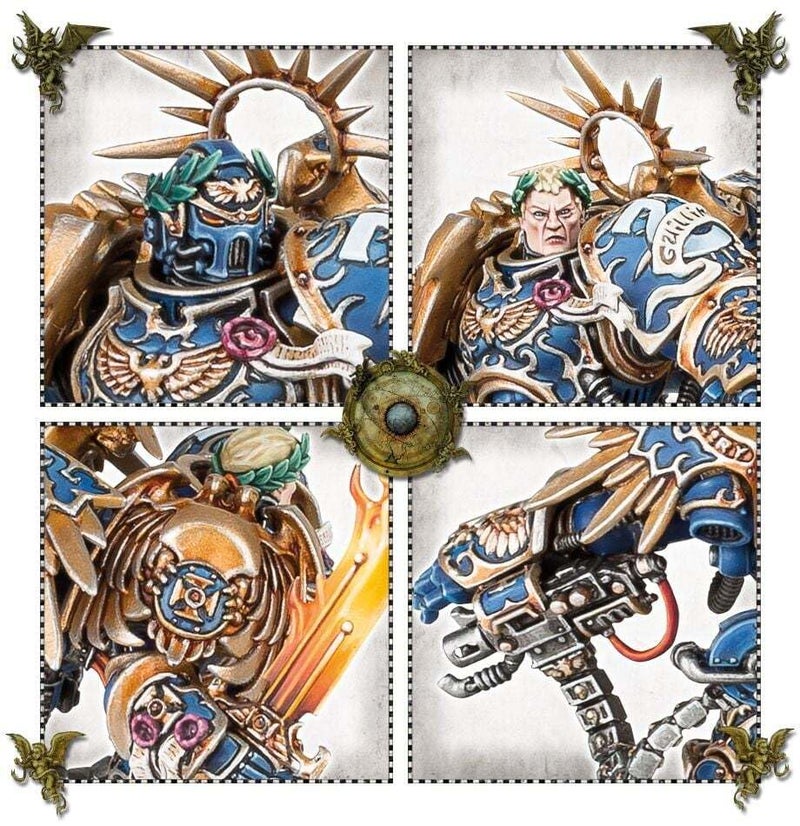 WARHAMMER لعبة وارهامر ورشة الألعاب ألترا مارين روبوت غيليمان 40k 55-20 - Image 3