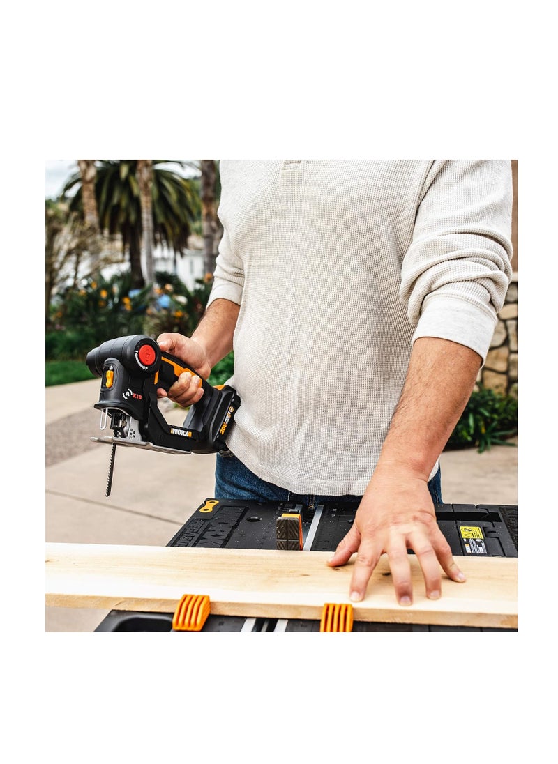WORX - 20V Power Share Axis Cordless Reciprocating & Jig Saw - Image 1