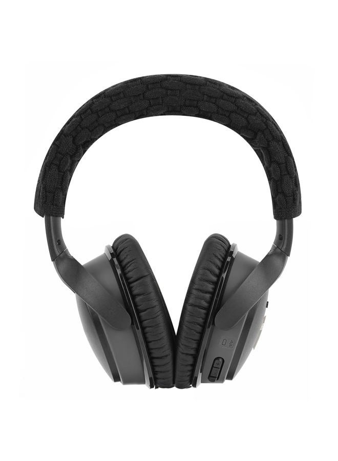 Geekria غطاء رأس من قماش محبوك Geekria متوافق مع سماعات Bose QC35 II و QC25 و QC15 و QC2، قطعة استبدال لوسادة الرأس، سهلة التركيب DIY (أسود) - Image 4