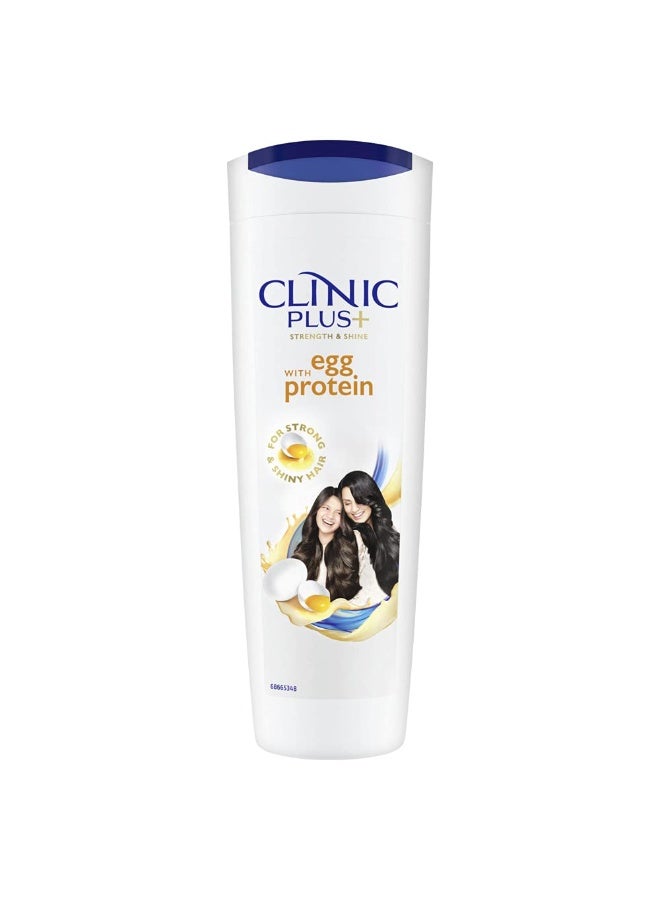 Clinic Plus Strong & Long Protein Shampoo 1 l& Clinic Plus Strength & Shine With Egg Protein Shampoo, 355 ml - Image 3
