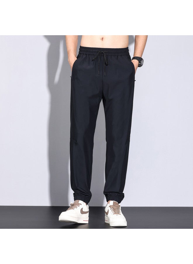 Tucano Cooling Function & Summer Thin Men's Ice Silk Casual Pants - Comfortable, Versatile, Breathable, Quick-dry Sports Trousers For Men - Image 4